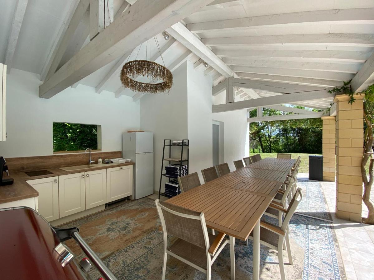 Manoir Et Appartements Avec Piscine Au Domaine De Bize Mirepoix เมียร์พัวซ์ ภายนอก รูปภาพ